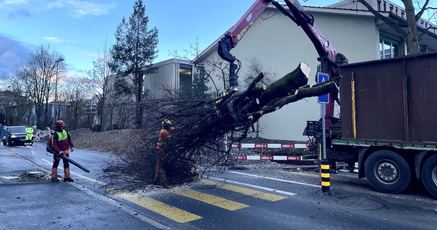 Das Gesicht der Zuger Industriestrasse verändert sich