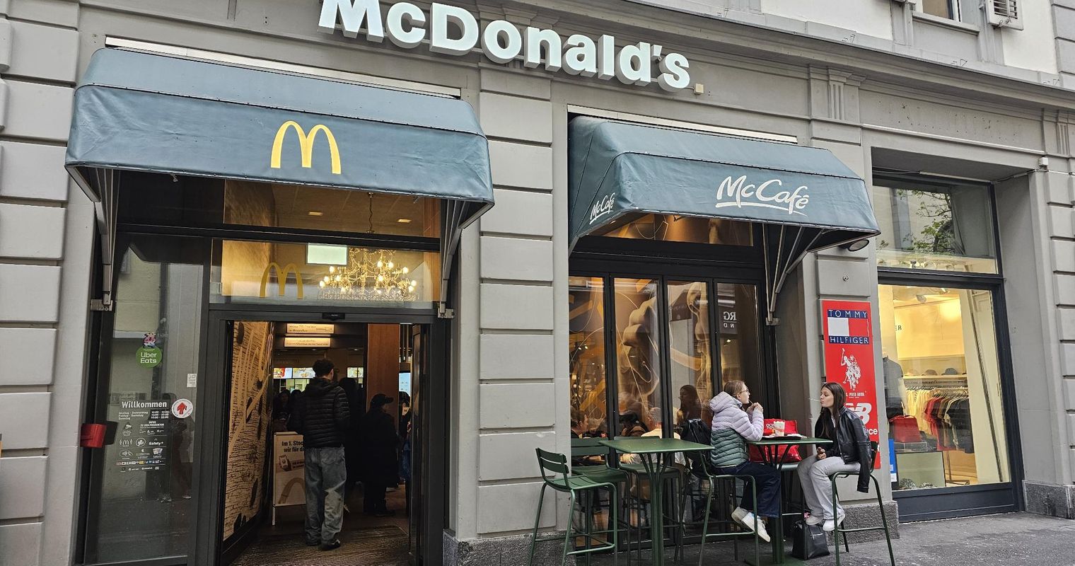Dieser McDonald’s mitten in der Stadt Luzern ist zu