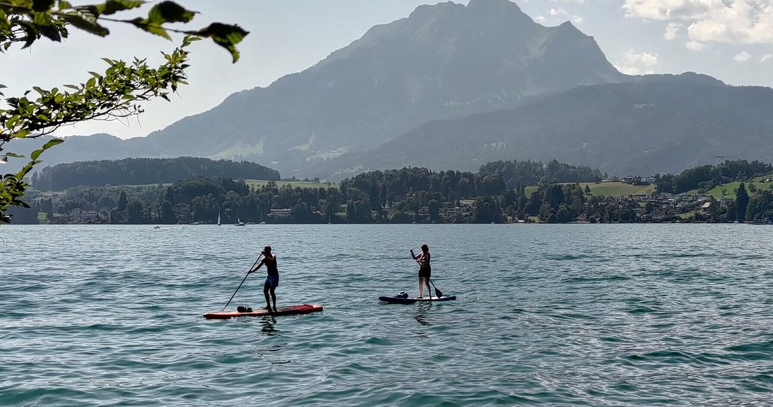 Den See auf dem Brett überqueren: Das musst du beachten