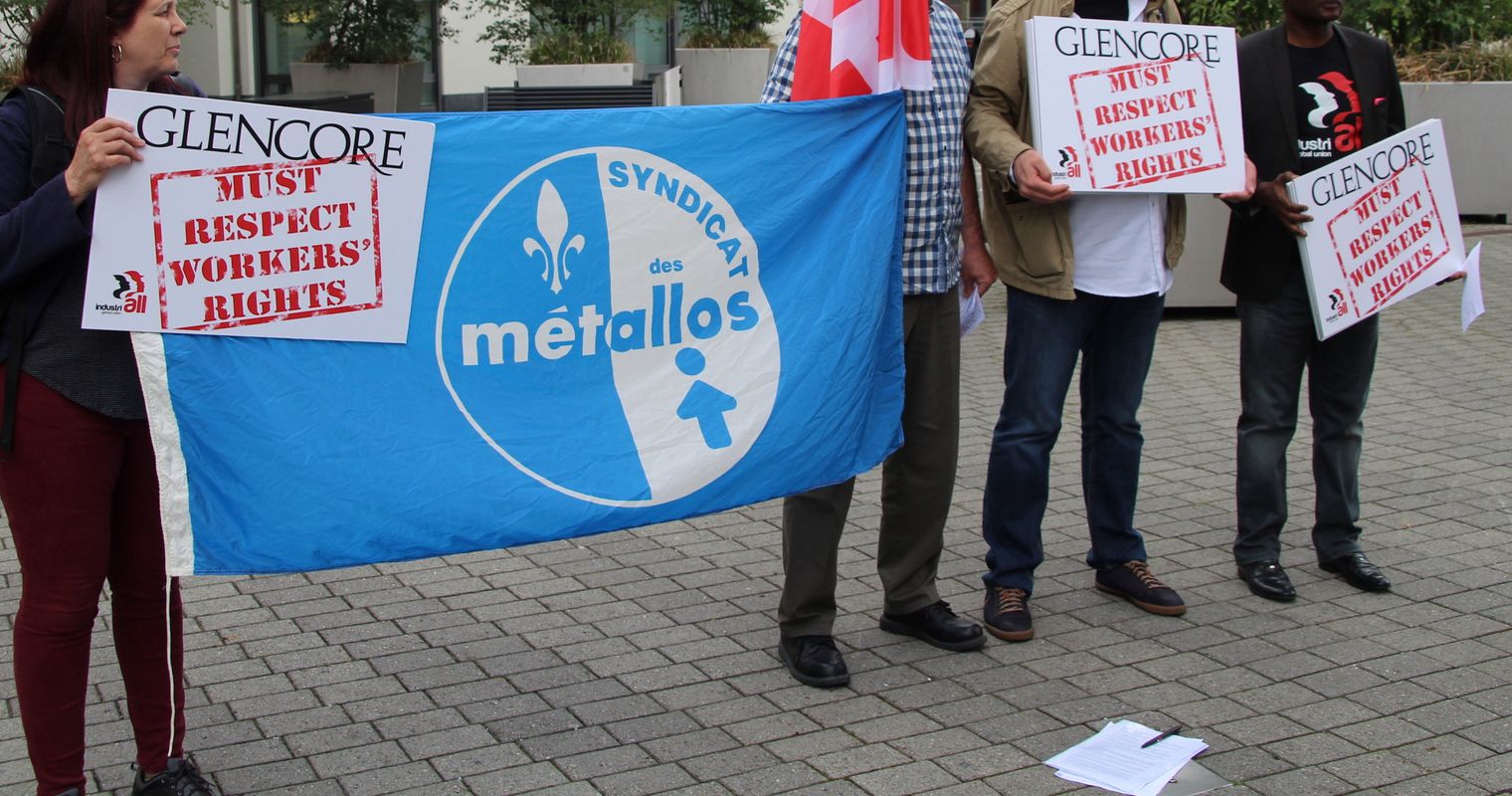 Demo gegen Glencore: Für Zuger Linke keine Priorität