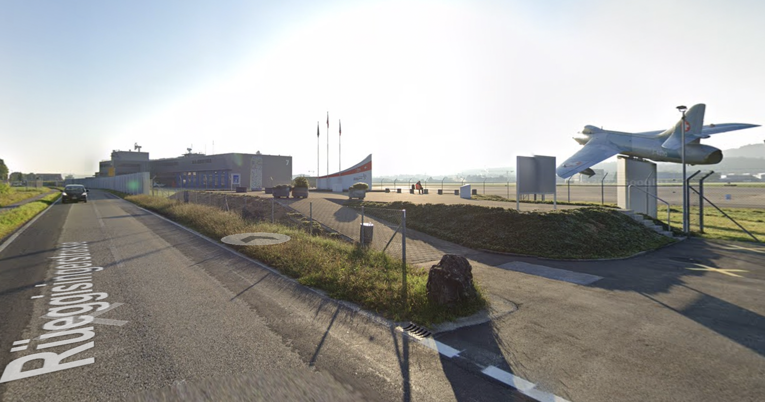 Strasse beim Flugplatz Emmen wird gesperrt