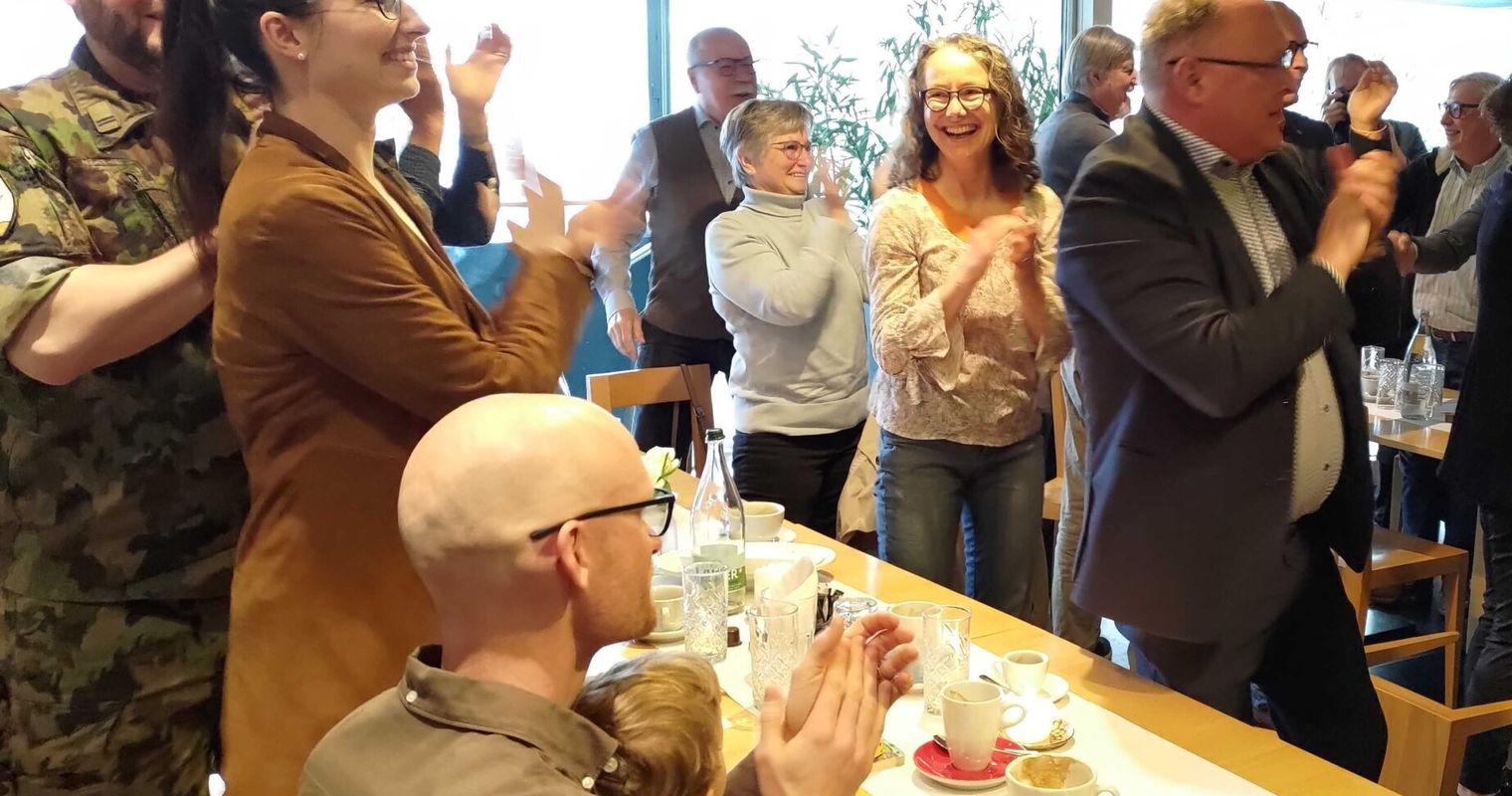 «Hopp Zug» – so feiert Baar den neuen Bundesrat