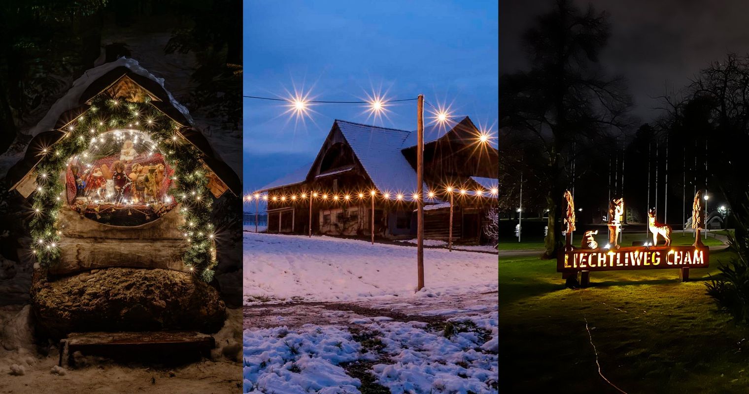 Sechs der schönsten Lichterwege in der Zentralschweiz