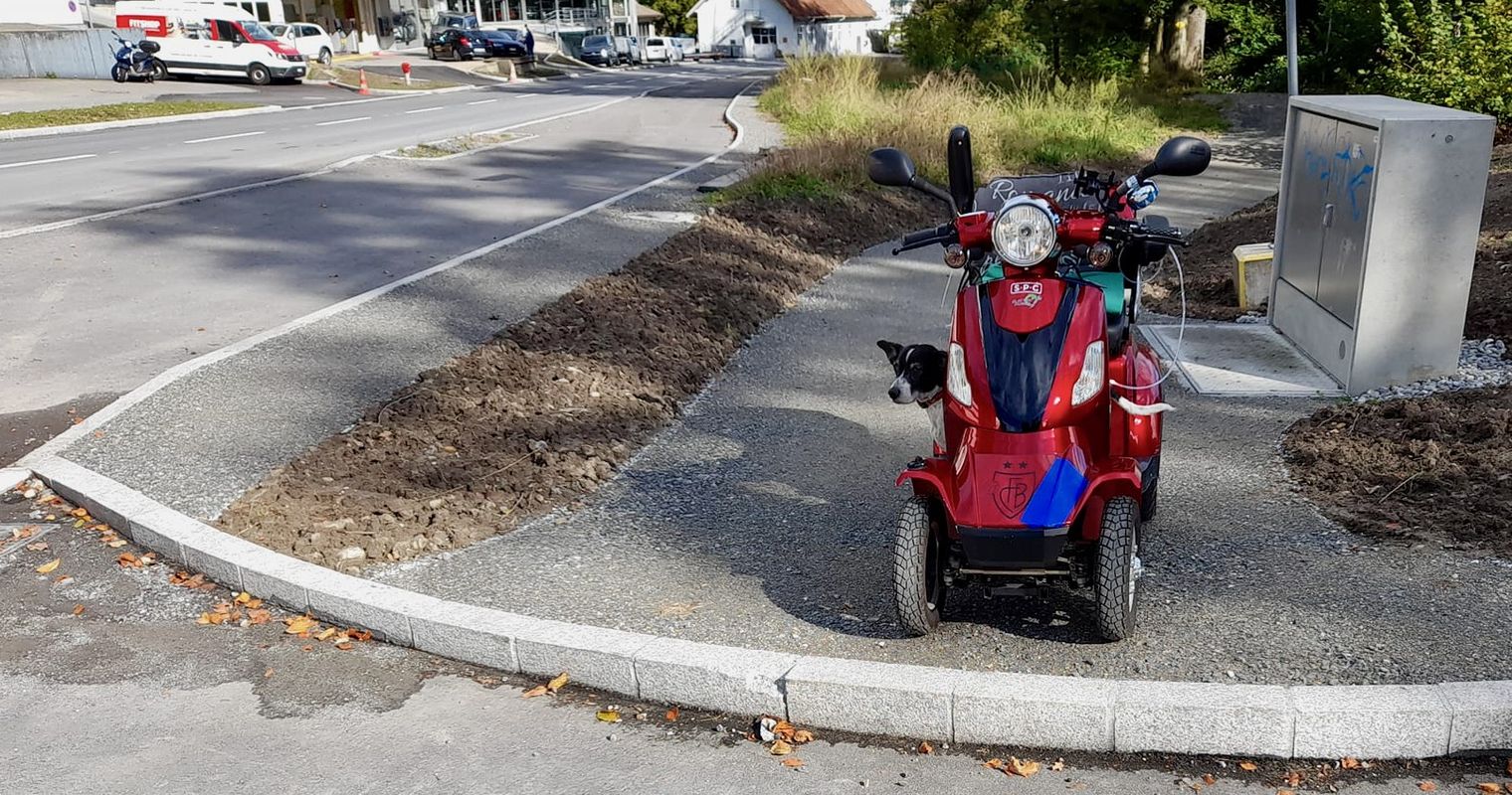 Hier ist für gehbehinderte Krienser Endstation