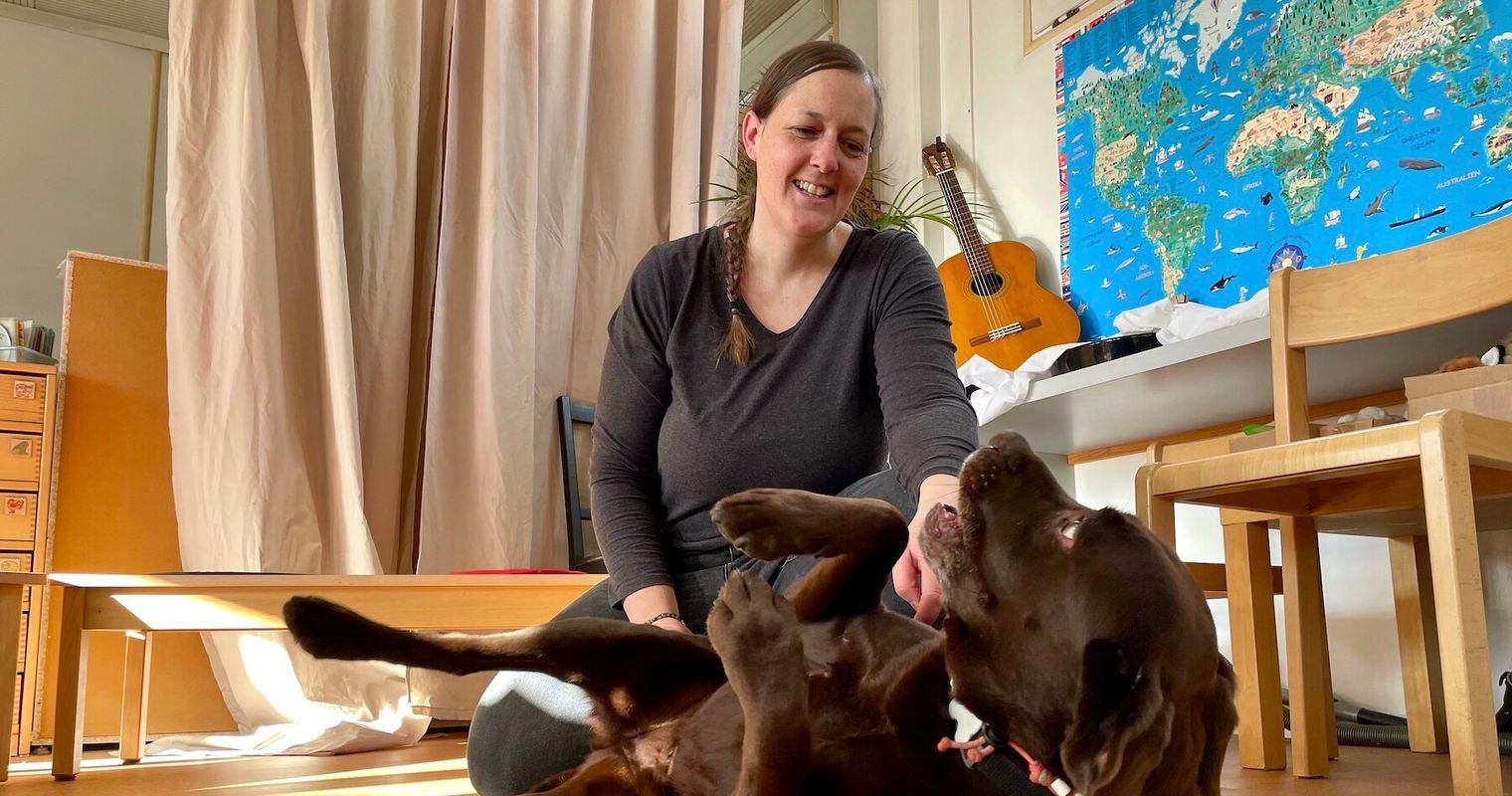 Der Hund, der Kinder ganz unauffällig erzieht