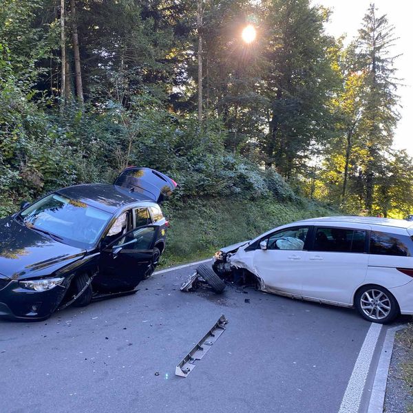 Steinhausen: Zwei Personen bei Unfall verletzt