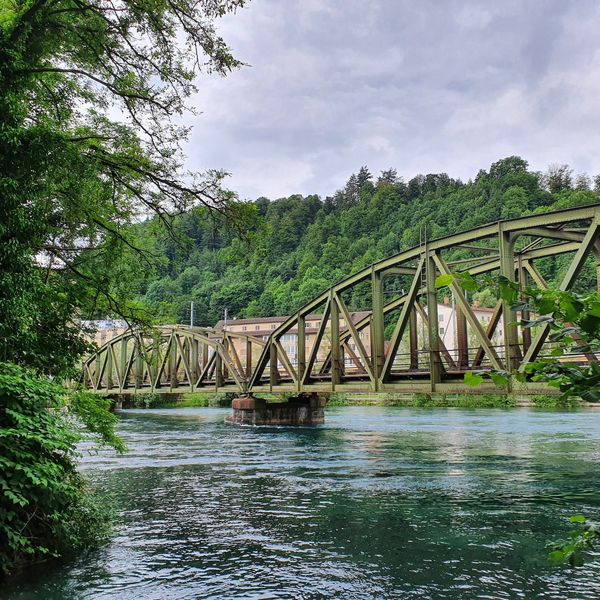 Die Totalsanierung der Reussbrücke Fluhmühle beginnt