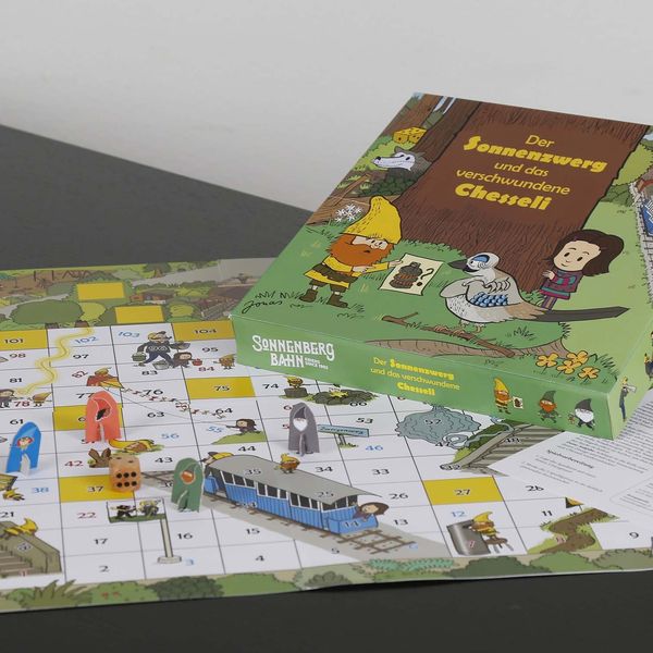 Diese Bergbahn gibt es nun als Brettspiel