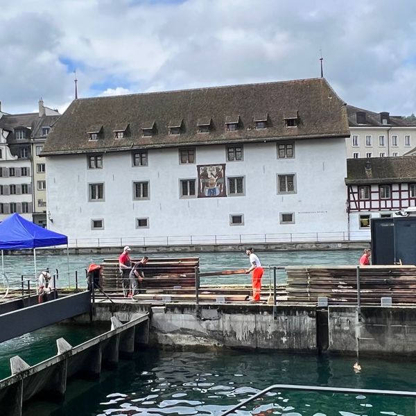 Hochwasser kommt in Luzern frühestens Anfang nächster Woche
