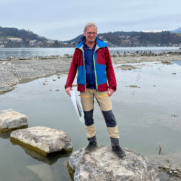 Vor Luzern ist eine neue Insel entstanden – so sieht sie aus