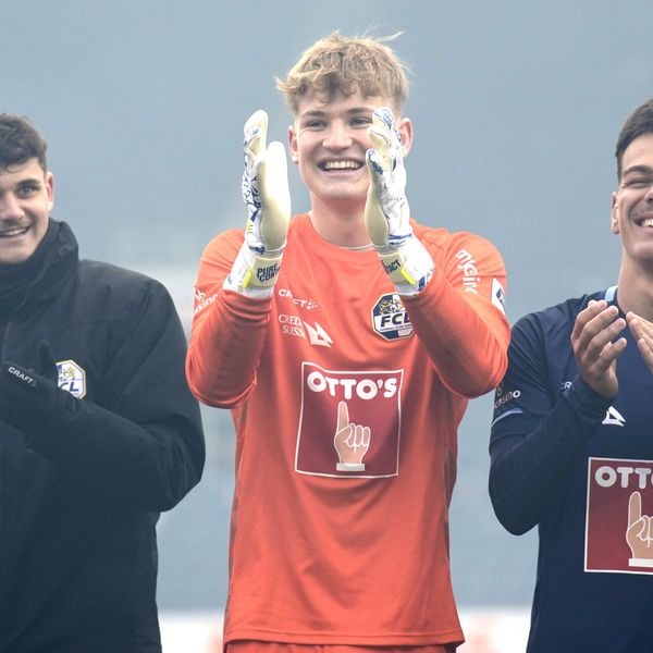 19-jähriger Pascal Loretz hütet gegen Servette das Tor