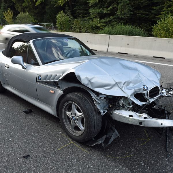 So kam es zum Unfall auf der Autobahn A2 bei Sursee