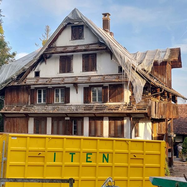 Zug: Brandruine Schochenmühle wird definitiv abgerissen