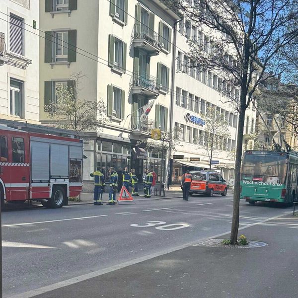 Feuerwehr hat Einsatz mitten in der Stadt Luzern