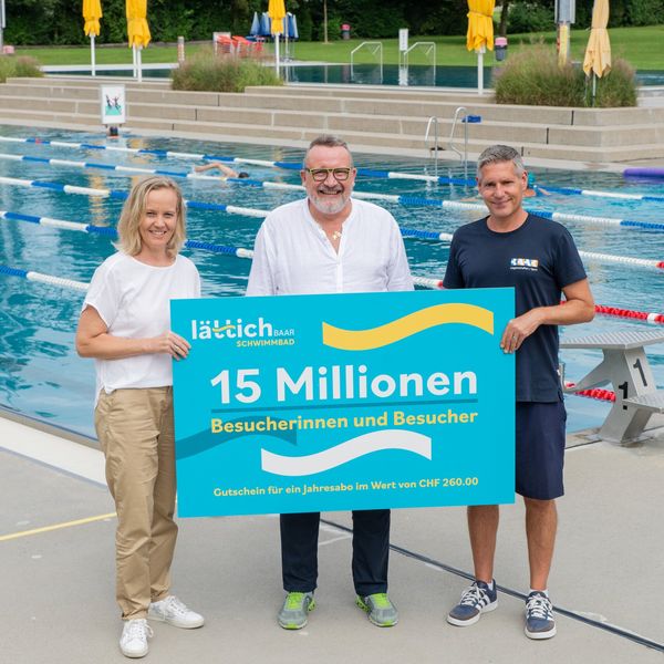 Badi Lättich: Das ist der 15-millionste Gast