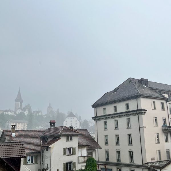 Es «chlöpft» in der Zentralschweiz: Das Gewitter ist da
