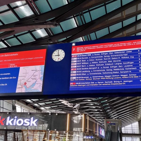 Bahnstrecke Luzern–Lenzburg blockiert nach Unfall