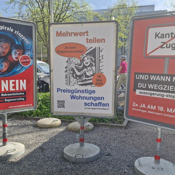Mehrwert-Initiative: Zahlen aus Zug sind da