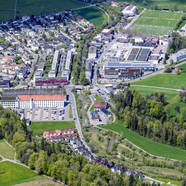 Hier soll es in Baar Hochhäuser geben