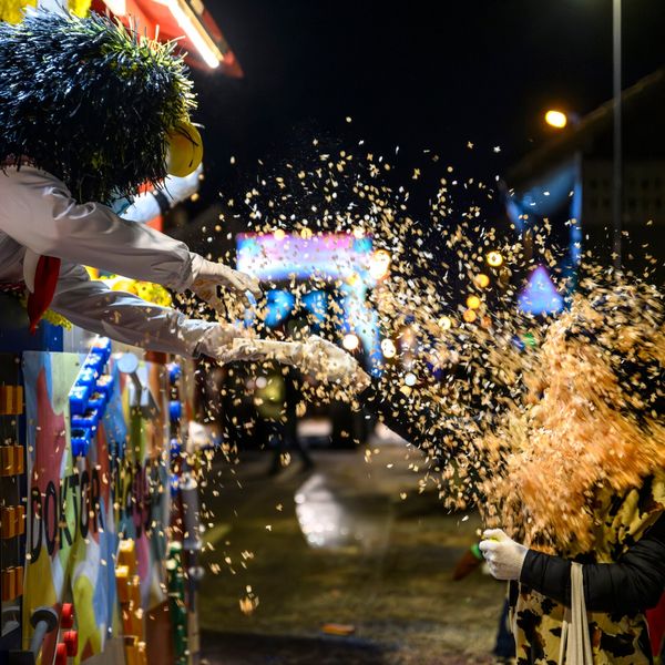 Das sind die tollsten Bilder des Nachtumzugs in Menzingen