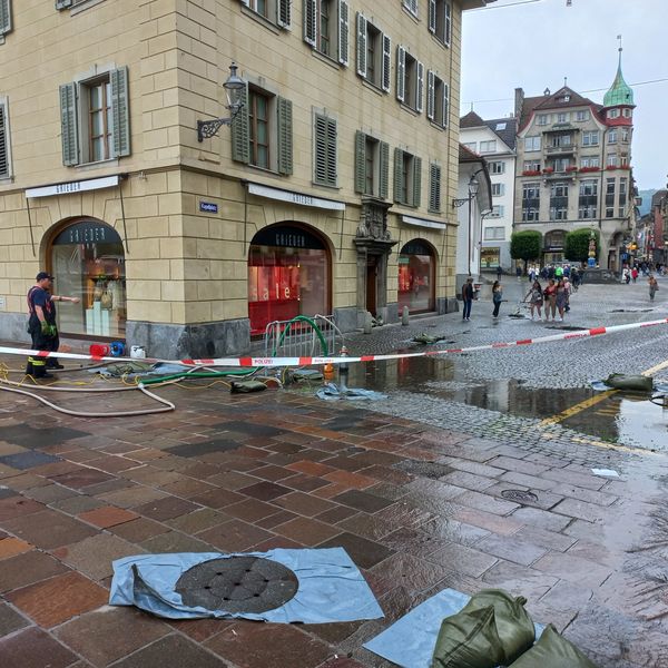 Luzern hat besonders mit extremem Unwetter zu kämpfen