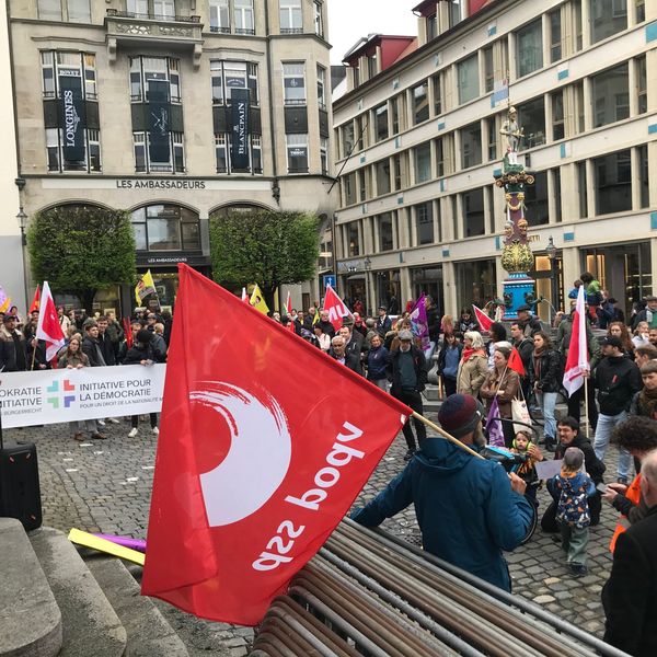 So war die 1. Mai-Demonstration in Luzern