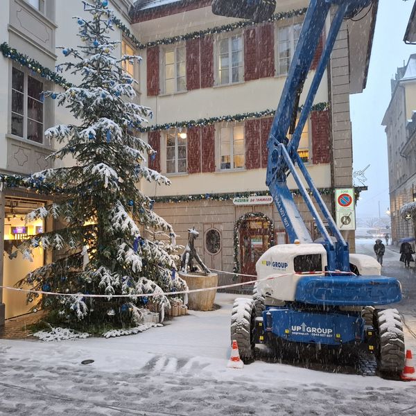 Weihnachtsdeko: Dieses Jahr ohne Schneekanone