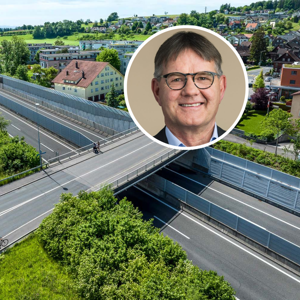 Dieser Politiker will Zuger Autobahn deckeln und bebauen