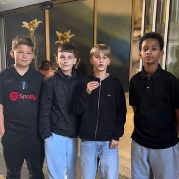 Dieses Video von vier Jungs im Emmen Center geht viral