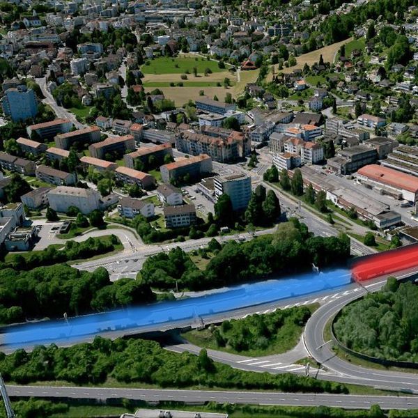 700-Meter Tunnel: Kein Geld vom Kanton