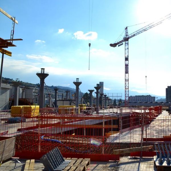 Es wird gebaut, was das Zeug hält