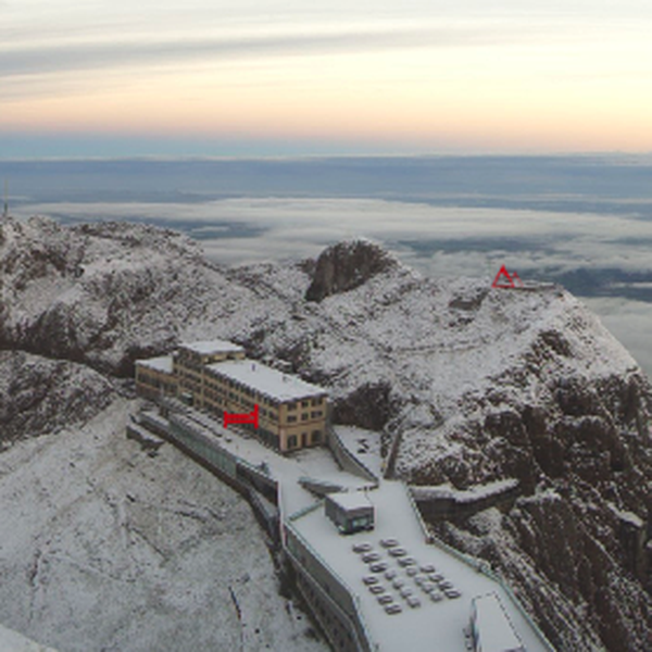 Auf Zentralschweizer Bergen liegt der erste Schnee