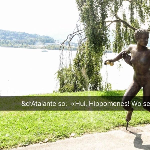 Was Luzerner Skulpturen im Kopf herumschwirrt