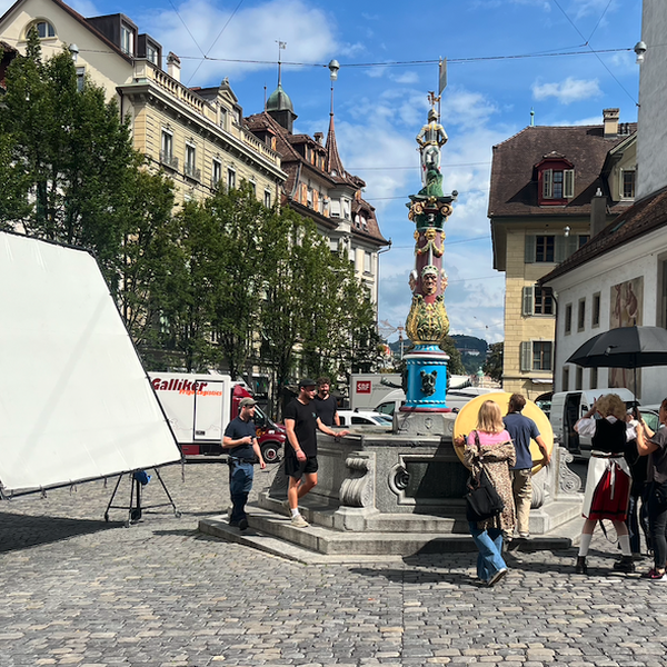 Dreharbeiten am Kapellplatz: Das steckt dahinter