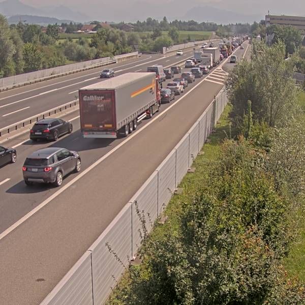 Unfall auf der A2: Verkehrschaos rund um Luzern