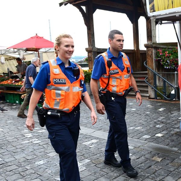 Polizei markiert mit «CityPlus» Präsenz