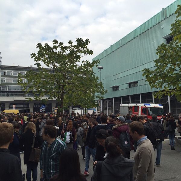 Feueralarm an der Uni