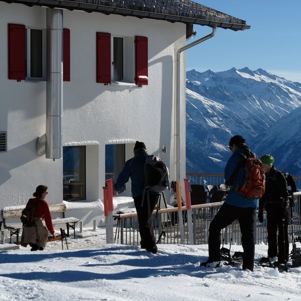 Es geht auch ohne Piste: Auf Skiern in Lungern-Schönbüel