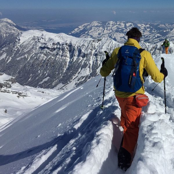 Skitour auf den Rossstock bei Riemenstalden