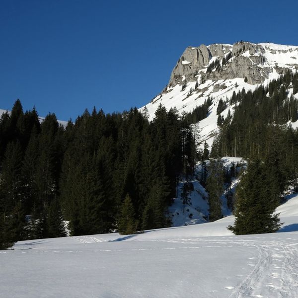 Sulzschneespass in der Schratteflue bei Sörenberg