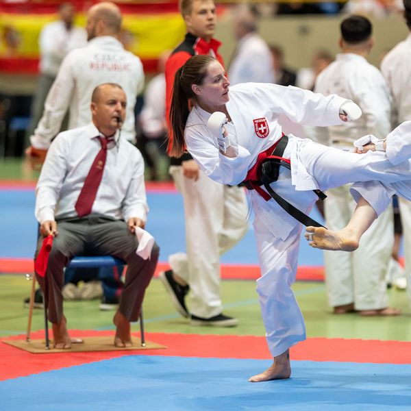 Karate-Europameisterschaft in Sursee im Bild