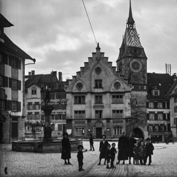 So sah das Stadtleben in Zug vor über 100 Jahren aus