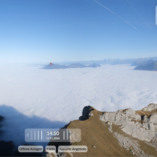 Zentralschweizer Berge überragen Wolken – nur einer nicht