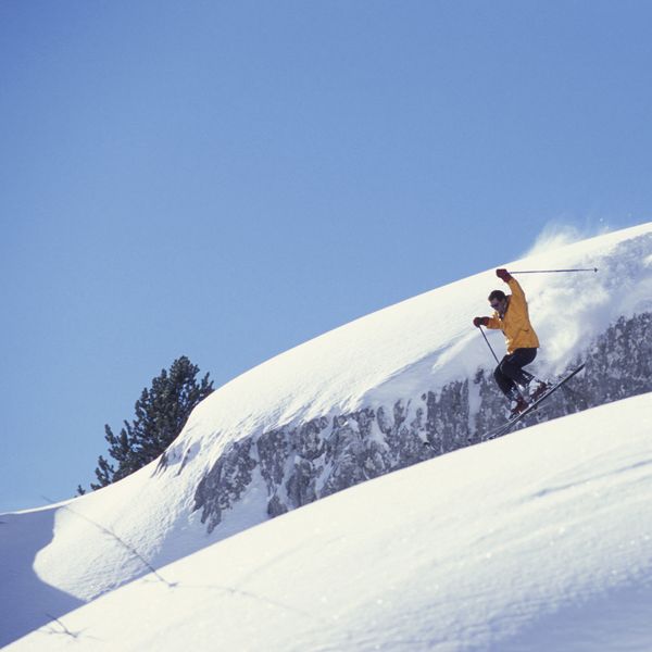 Zentralschweizer Skifahrer von ihrer schönsten Seite