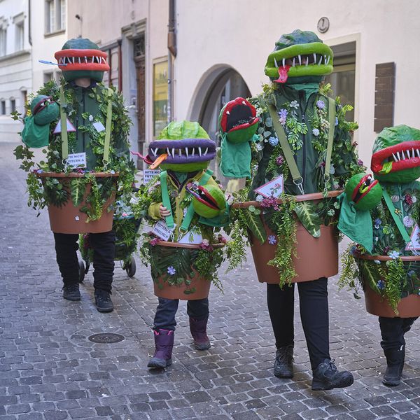 So bunt war der Güdismontag in Luzern