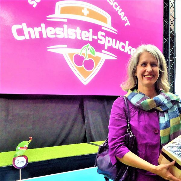 Wie sich die Luzerner Stadträtin an der «Chriesistei-Spuckete» schlägt