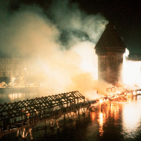 Wieso nur brannte Luzerns Wahrzeichen vor 25 Jahren lichterloh?