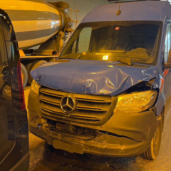 Zwei Unfälle bei Einfahrt in Sonnenbergtunnel