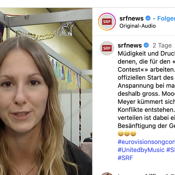 ESC Basel: Diese Luzernerin hat einen sehr speziellen Job