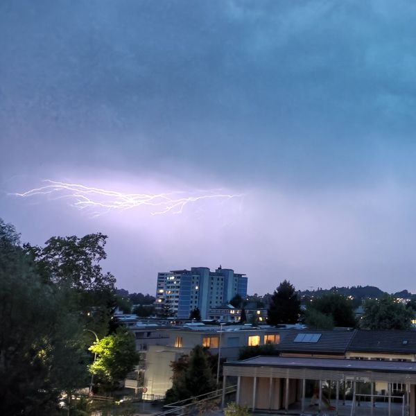 So wütete das Sommergewitter in der Zentralschweiz